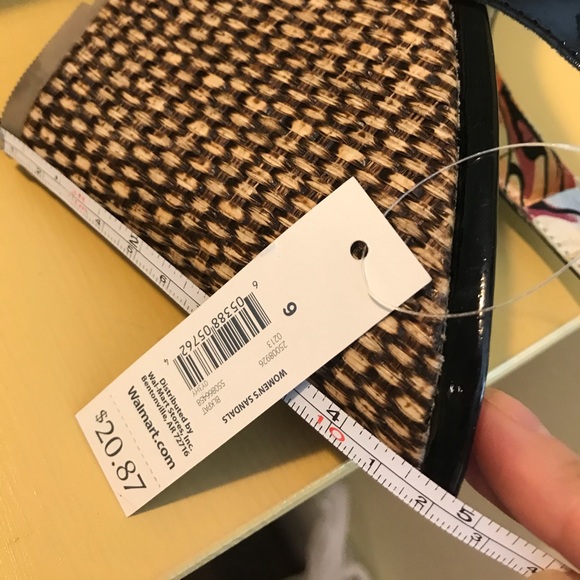 Faded Glory Platform Sandals size 9 - Picture 7 of 7